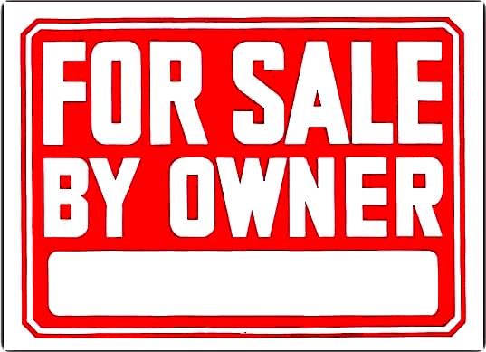 For Sale By Owner Sign